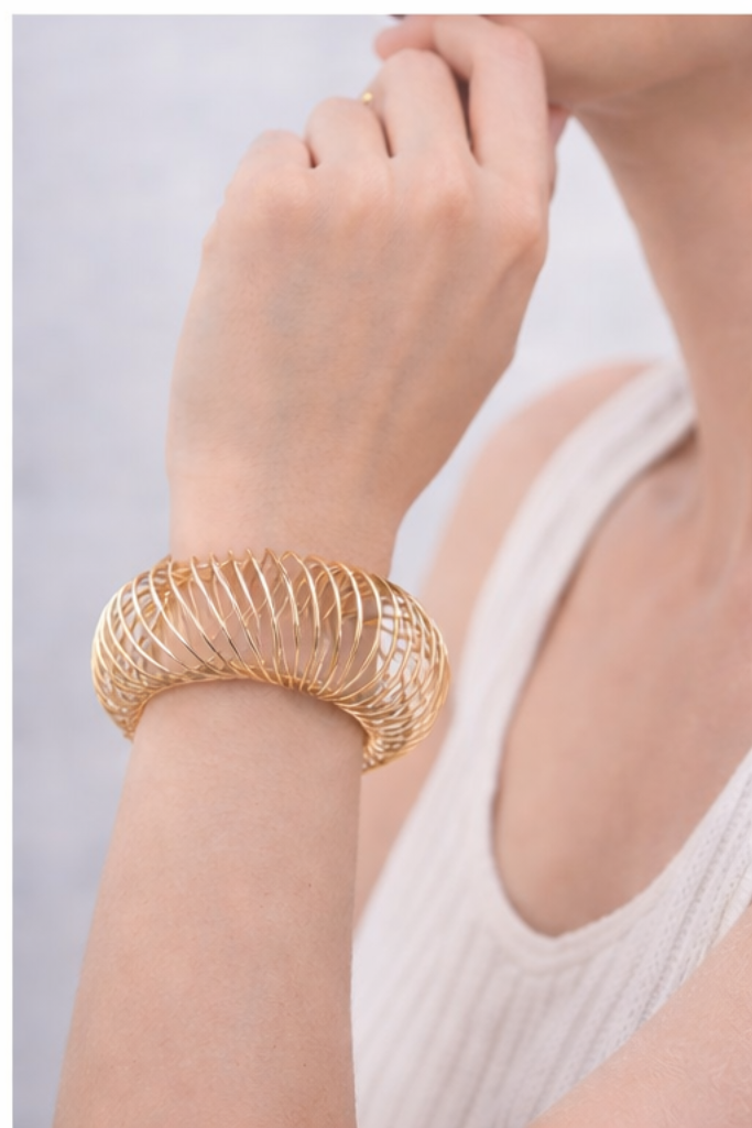 Infinity Coil Bracelet(Anti-Tarnish) - Image 4