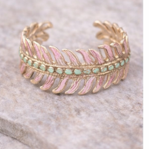 Pastel Petal Bracelet (Anti - Tarnish)